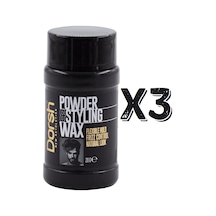 Dorsh Saç Şekillendirici Pudra Wax 20 Gr Styling 3 Adet
