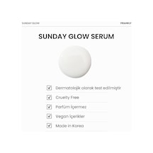 Frankly Yüzde 5 Niacinamide İçeren Cilt Tonu Eşitleyici, Aydınlatıcı Ve Leke Karşıtı Sunday Glow Serum 37ml