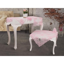Fransız Mary Salon Takımı 16 Parça Pembe