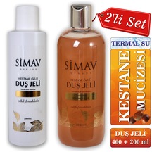 Simav Kestane Özlü ve Termal Sulu Duş Jeli 400 ML + 200 ML