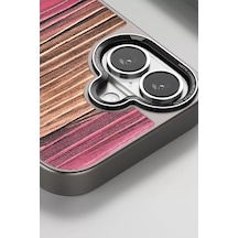 Venco Apple iPhone Uyumlu  16 Pro Uyumlu Wave Kapak - Derin Mor