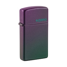 Zippo 49267 Slim Iridescent Zippo Logo Çakmak Çok Renkli