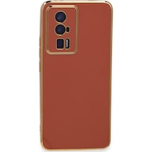 Xiaomi Poco F5 Pro Uyumlu Kılıf Volet Silikon - Kırmızı