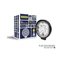 Çalışma Lambası Ledli Yuvarlak 22-27W 9 Ledli Niken Eco