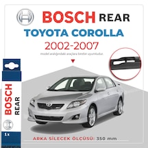 Bosch Rear Toyota Corolla Uyumlu Hb 2002 - 2007 Arka Silecek -  H352