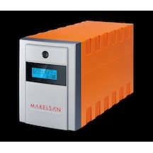 Makelsan Lion 1200 Va Line Interactive Lcd Ekran 2 7ah Akü