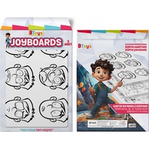 Btoys Joyboards Duyguları Öğreniyorum, Dünya Haritası, Dünya Çocukları 3 Adet