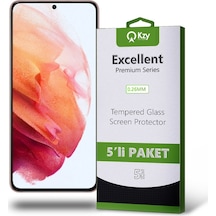 Samsung Uyumlu Galaxy S21 Ekran Koruyucu Cam 5 Adet Ekonomik Paket (541371656) 20 Tl Fark Ile Apple  iPhone Hızlı Şarj Kablosu