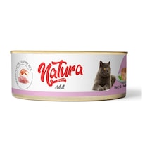 Natura Tavuklu ve Yengeçli Konserve Yetişkin Kedi Maması 70 G