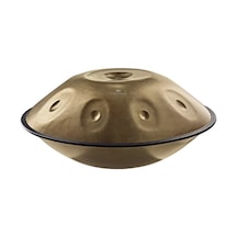 Meinl Sonic Energy Hpstl90 Stainless Steel D Kurd 9 Note Handpan Vintage Gold