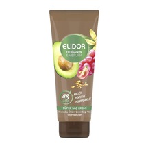 Elidor Kalın Gür Saçlar Avokado ve Üzüm Çekirdeği Yağlı Saç Kremi 170 ML