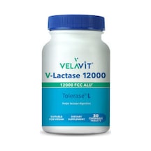 Velavit V-Lastase 12000 30 Çiğnenebilir Tablet