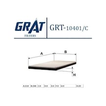 Grat 10401c Polen Filtresi Karbonlu 55702456