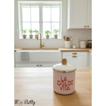 Dolce Vita Orta Boy Kavanoz 12 Cm Pembe