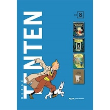 Tenten Cilt 8 - Üç Kitap Bir Arada - Kutulu - Herge - Alfa Yayıncılık