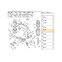 Hava Filtre Hortumu Partner Berlingo Dw8 14266f