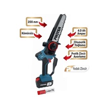 Proter Pst 120 St Şarjlı Zincirli Budama Testeresi