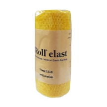 Roll Elast Elastik Bandaj 8 Cm x 3.5 Cm - Sarı