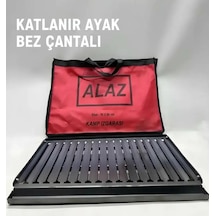 Alaz Kamp Izgarası 35x40 Cm Siyah