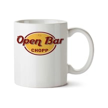 Lion Open Bar Hard Rock İki Tarafı Baskılı Kupa Bardak Çok Renkli