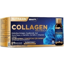 Nutraxin Gold Collagen 10 Beauty Shots - İçilebilir Flakon Nutraxin Gold Collagen 10 Beauty Shots - İçilebilir Flakon