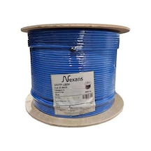 Nexans Cat 6 Halogen Free Utp 23awg Kablo 500m Mavi