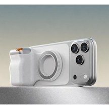 Manyetik Magsafe İle Uyumlu Premium Edition Kamera Stabilizatörü, 10m Uzaktan Kumanda, Çift Taraflı Magnet, Selfie Çekimi, Bluetooth Bağlantı, Zoom Kontrol Özellikli Zr1222