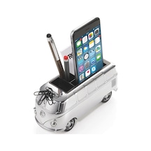 Vw Camper Van Desk Sürtünme Motorlu Abanoz - Beyaz