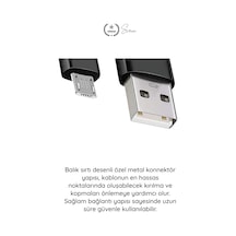 Şarjkablo Süper Hızlı Destekleyici S61 Micro Usb Kablo 1.2m 2.1a Hızlı Şarj Veri Aktarım Naylon Örg Kırmızı
