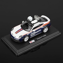 Bburago 1:24 Porsche 963 Alaçm Araba Modeli 911 918 Döküm Aaçlar Oyuncak 911 Dakar