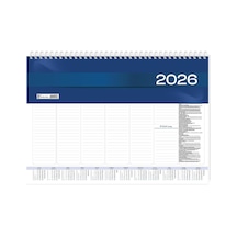 Keskin Color 2026 Aj-70 28x40 Haftalık Spiralli Masa Sümeni Genel