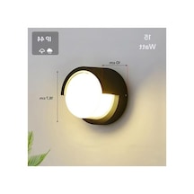 15w Modern Led Aplik, İç Ve Dış Mekan Kullanımı İçin