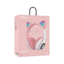 5.0 Kedi Kulak Üstü Bluetooth Kulaklık Pembe Blt-44