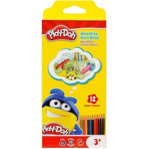 Play-doh Woodfree Kuruboya Altıgen 12'li