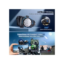 Q28 Kameralıı Motosiklet Kask Kulakllığı Zl