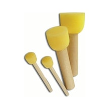 Sünger Tampon Fırça Seti 4'lü