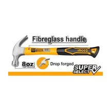 Ingco  HCHS8008 Fiberglass Saplı Çatal Çekiç 220g