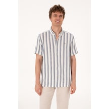 U.s. Polo Assn. Erkek Lacivert Gömlek Kısa Kollu 50299880-vr033 Lacivert