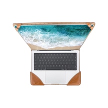 Bouletta Chester Deri 13-14 inç Apple Uyumlu MacBook Kılıfı RST2EF Taba