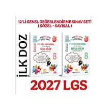 Sinan Kuzucu 2027 8. Sınıf İlk Doz 12 Li Sayısal Sözel Genel Değerlendirme Sınavları
