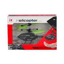 Hareket Sensörlü Kumandalı Şarjlı Helikopter, Yeşil, Oyuncak