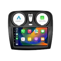 Dacia Dokker 2012-2022 Android Multimedya 4gb/64gb 9 İnc Ips Ekran Carplay Kamera  9"