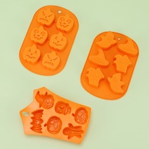 Parça Silikon Pişirme Kalıbı Yapışmaz Kalıplar Yaratıcı Pişirme A Beyaz