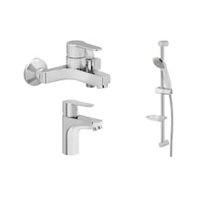 Artema Win S Banyo Batarya Seti + Solo C Sürgülü El Duşu Seti