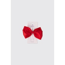 Panço Kız Çocuk Kırmızı Kurdela Toka Seti 2612gk09053
