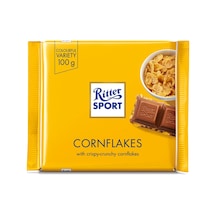 Ritter Sport Cornflakes Mısır Gevrekli Sütlü Çikolata 100 G - 4 Adet Tarı