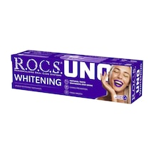 Rocs Uno Whitening Hızlı Beyazlatıcı Diş Macunu 60 ML