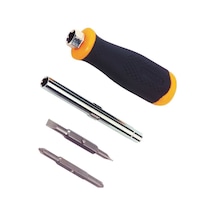 Stanley St068012 Tornavida Seti Değişken Uçlu Tornavida 6 Parça