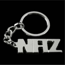 Naz İsimli Anahtarlık Krem