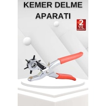 Kemer Delme Makinesi Aleti Kemer Delme Pensi Kumaş Kemer Ayakkabı Deri